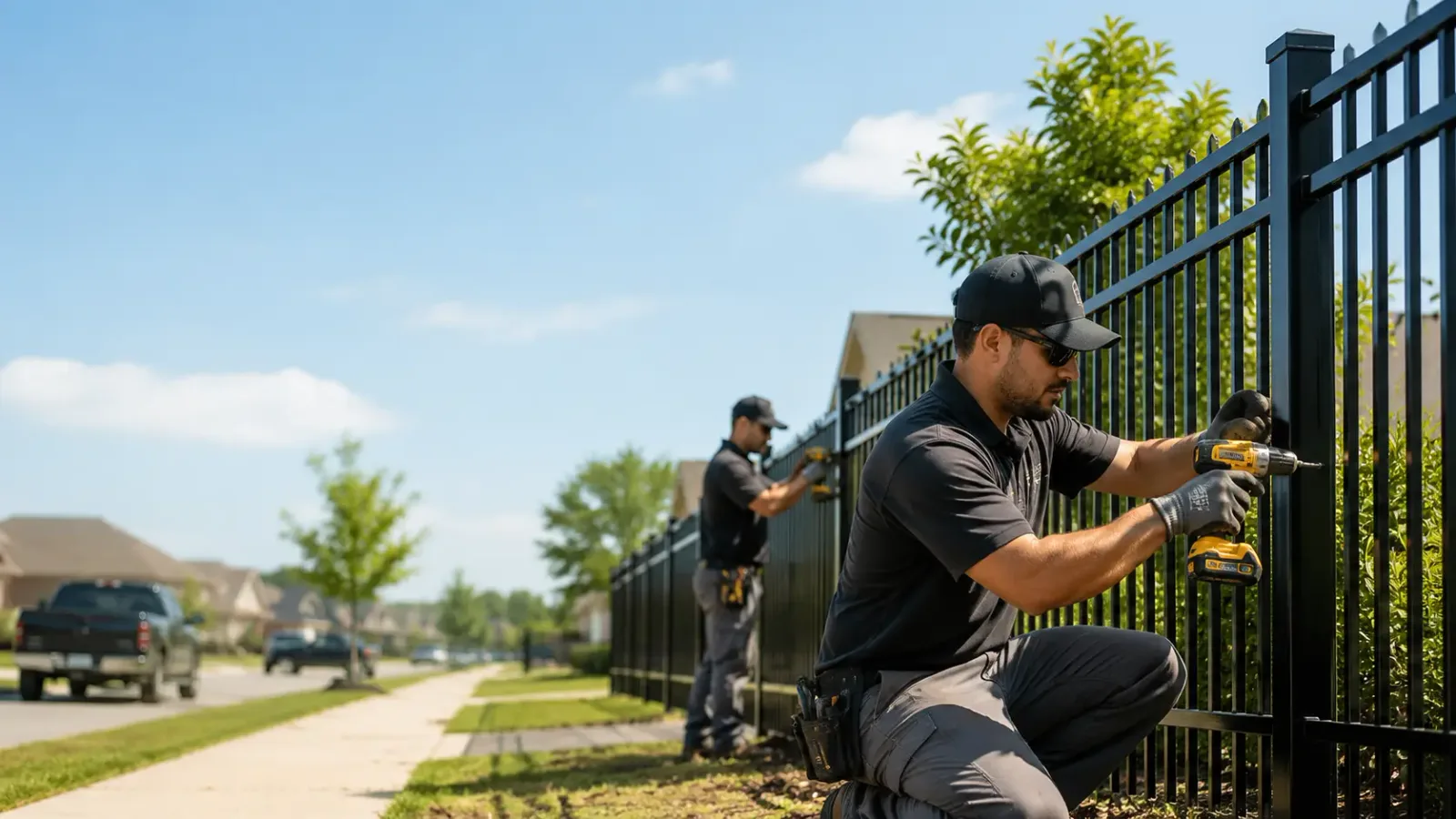Metal Fence Installation in Longdale, OK